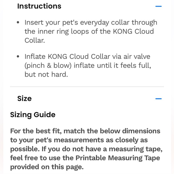 KONG Cloud Collar (Lge) - Picture 11 of 12
